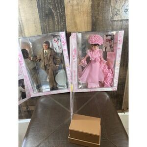 1995 Barbie Ken ELIZA DOOLITTLE HENRY HIGGINS #15501 #15499 My Fair Lady Vintage